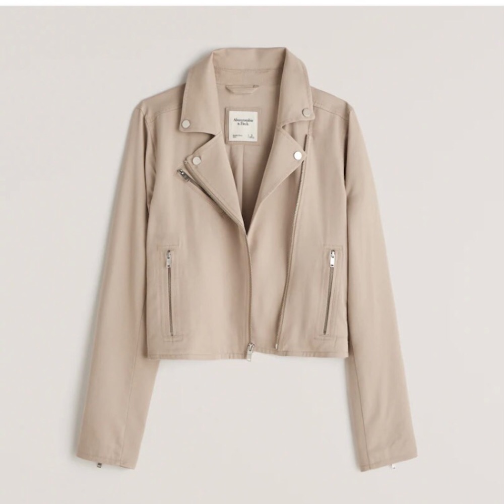 Abercrombie Drapey Biker Jacket